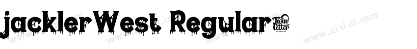 jacklerWest Regular字体转换 jacklerWest Regular字体转换